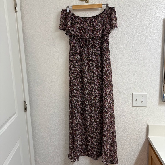 Sam Edelman Off the Shoulder Flowy Floral Dress - Picture 3 of 5